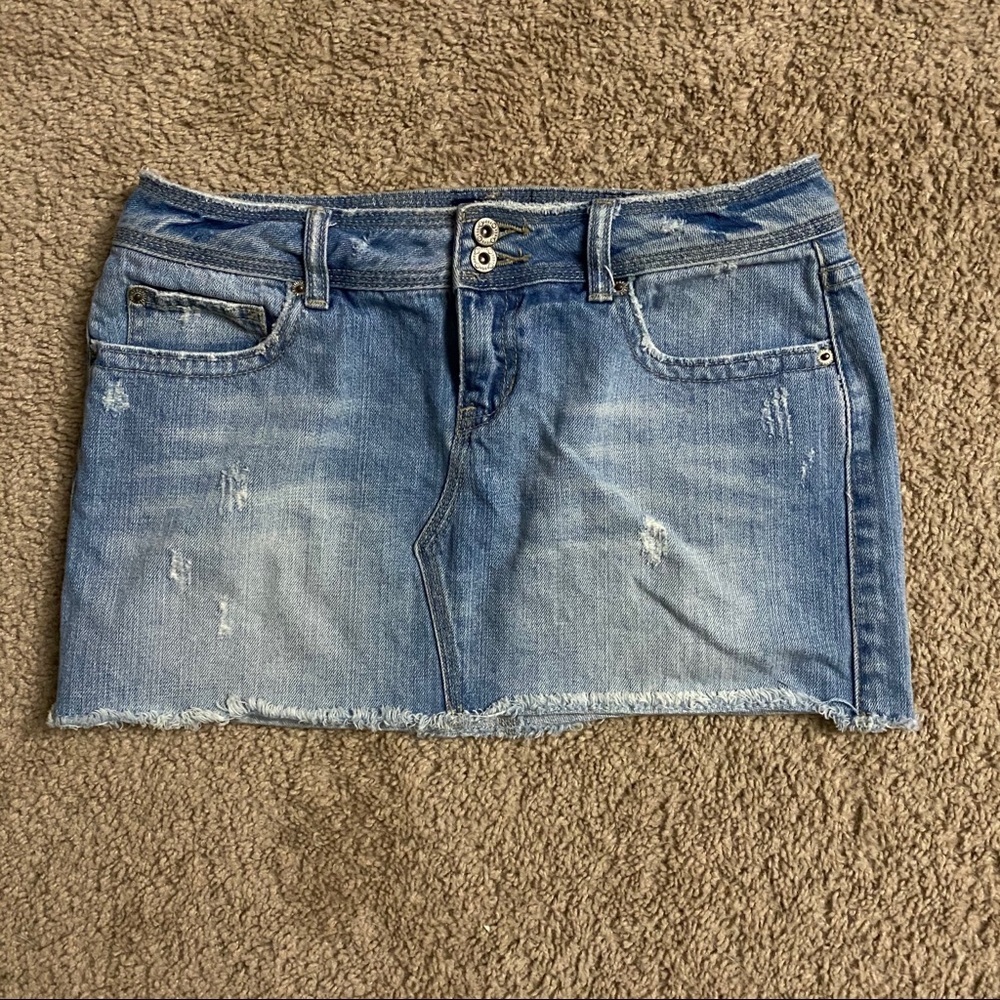 Aeropostale Jean Skirt